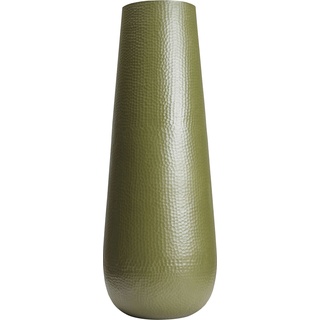 Bodenvase BEST "Lugo" Vasen Gr. H: 100 cm Ø 37 cm, grün (waldgrün) Blumenvasen