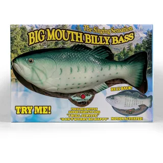 vevendo Big Mouth Billy Bass - Der singende & tanzende Fisch ca 28 cm (Don't Worry be Happy & I'll Survive)