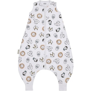 Meyco Baby Sommer-Sleepoverall 0.5 TOG, weiss, 92