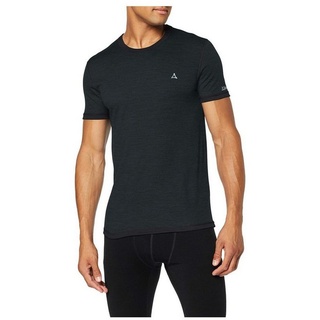 Schöffel T-Shirt schwarz passform textil (1-tlg) schwarz S