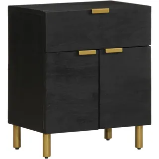vidaXL Nachtschrank 50 x 33 x 60 cm Schwarz