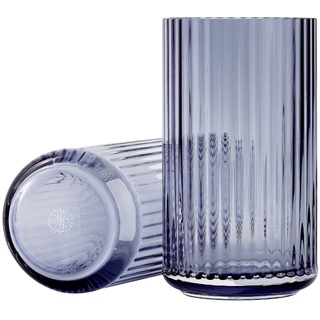Lyngby Porcelæn Vase H20.5 cm Lyngby aus mundgeblasenem Glas zeitlos, blau