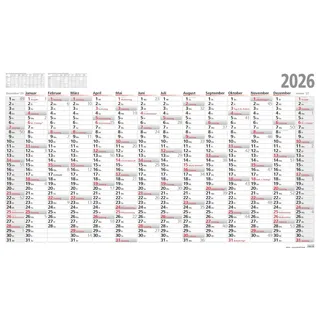 Adina Plakatkalender 139x79 cm 2026