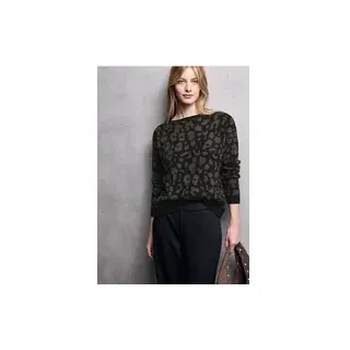 Street One Cosy Leo Pullover - Schwarz