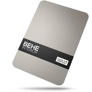 behe interior BeHe Titan Schneidebrett | 30x21 cm | 100% Rein-Titan | 2 mm | antibakteriell | rostfrei | spülmaschinenfest | Made in Germany