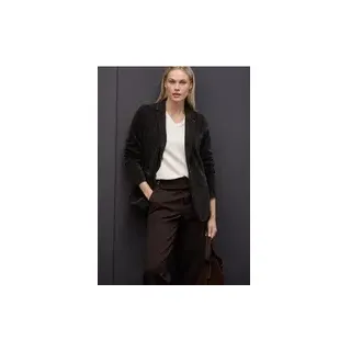 Street One Chenille Cord-Blazer - Braun