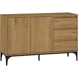 [en.casa] Kistiandi 77 x 120 x 40 cm Dunkelbraun