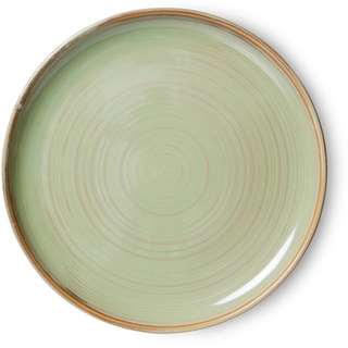 HKliving - Chef Ceramics Teller, Ø 26 cm, moss green