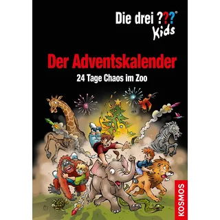 Die drei ??? Kids, Der Adventskalender: 24 Tage Chaos im Zoo Extra: Stickerbogen