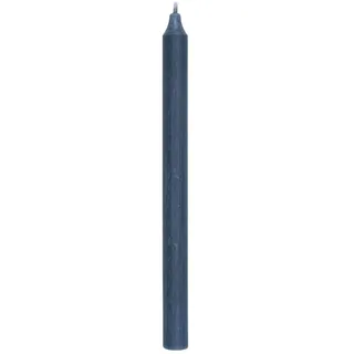 IB Laursen Stabkerze rustikal 29 cm, Ø 2,2 cm, Höhe 29, Ø 2,2 cm, staubig blau