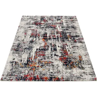 Teppich OCI DIE TEPPICHMARKE "HIGH & LOW SIX", bunt (multi), B:200cm H:20mm L:200cm, Polypropylen, Teppiche, Teppich, Hochflor, Langflor, 3D Hochtief-Optik, Wohnzimmer