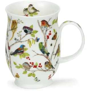 DUNOON Suffolk Secret Woodland Birds Fine Bone China Tasse – Made in England - Spatz