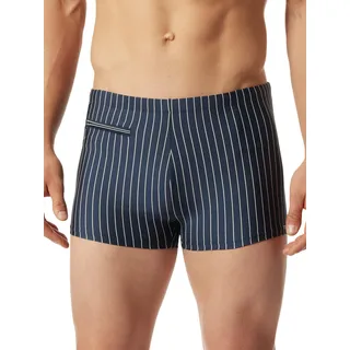 Schiesser Herren Badehose Komfort mit Bein und Reißverschlusstasche - 172775 - 3XL Große Größen