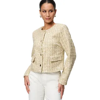 Zero Blazer mit Pailletten in beigebeige, | Gr.: 40