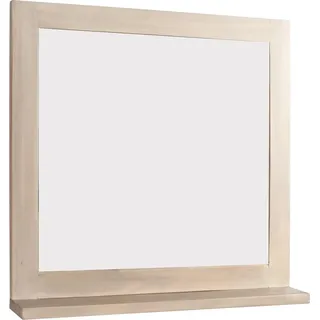 Main Möbel Badspiegel mit Ablage 700 x 700 mm Akazie