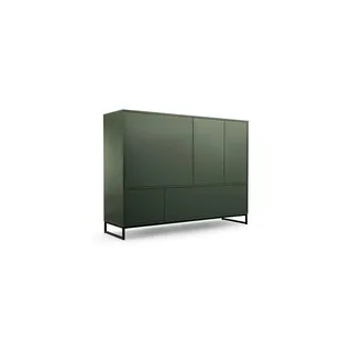 bettso Highboard 160 x 120,5 cm Grün