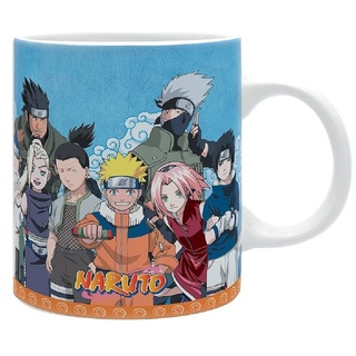 Naruto Shippuden - Tasse - Genin Konoha - Kaffeebecher - Group Logo - Mug - Geschenkbox