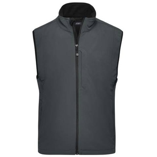 Men's Softshell Vest Trendige Weste aus Softshell grau, Gr. S