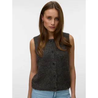 Vero Moda VMNOVAH SL O-NECK BUTTON VEST NOOS Braun M