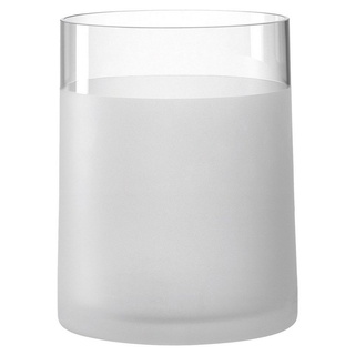 LEONARDO Dekovase NOVARA, Vase, Weiß, Transparent, Glas, H 19 cm (1 St) weiß