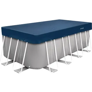 Intex Deluxe Abdeckplane Blau 400x200 cm