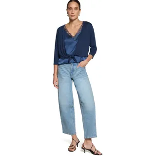 Zero Damen Bolero-Jacke mit 3/4 Arm 40, Sargasso Sea - 40
