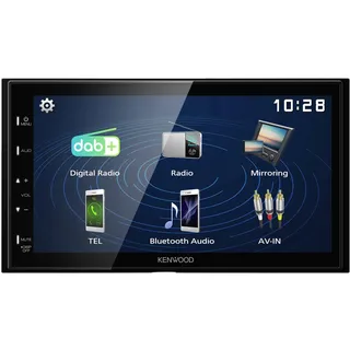 Kenwood DMX129DAB 2-DIN Autoradio DAB+ Bluetooth 7,0" Touchscreen