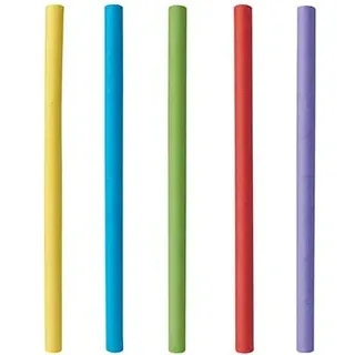 PAPSTAR 500 Cocktail Trinkhalme, Papier Ø 7 mm - 15 cm
