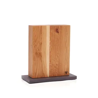 Blockwerk Magnetblock für 8 Messer, Eiche, anthrazit