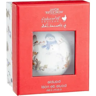 Famanu Weihnachtskugel - Porzellan - Bunte Weihnachtskugeln