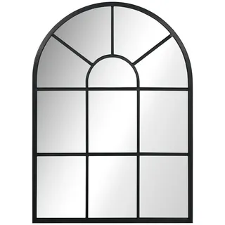 Homcom Wandspiegel 70 x 50 cm Schwarz