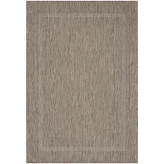 KADIMA DESIGN ALSTER Outdoor-Teppich 140 x 200 cm Braun