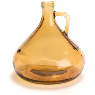 Dame Jeanne Senf - Gelb Rund Glas Amadeus 17.5x17.5 cm