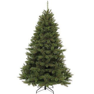 Triumph Tree Bristlecone FIR künstlicher Weihnachtsbaum, PVC/Hardneedle, Gruen, h185xd119cm