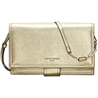 Liebeskind Berlin Lisa Metallic Umhängetasche Leder Light Gold