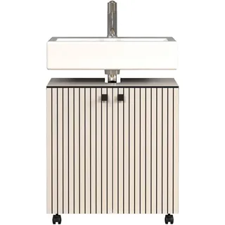 trendteam Waschbeckenunterschrank, PureBliss 60 x 42 x 64 cm,