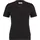 T-Shirt mit Ripp-Optik Black S