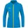 Polyesterjacke Damen blau/neongelb 36