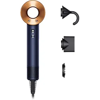Dyson Supersonic HD07 Nachtblau/Kupfer Straight+Wavy