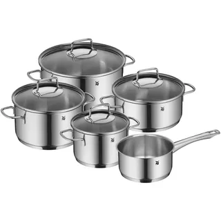 WMF Astoria Topf-Set 5-tlg. 2 x Bratentopf + 2 x Fleischtopf + Stielkasserolle