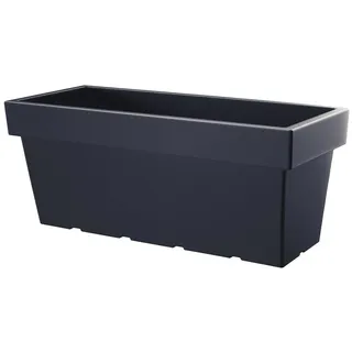 Spetebo Blumen Kübel XXL 80 x 35 cm Anthrazit