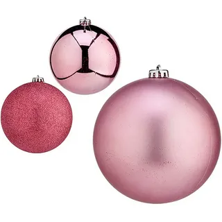 Krist+ Weihnachtskugeln, 15 x 16 x 15 cm, Rosa