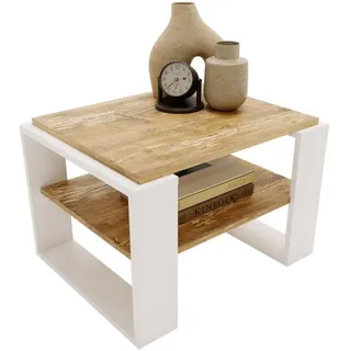 craftpak Couchtisch Kiefer Milford, Weiß,