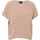 Strickpullover im mit U-Boot-Ausschnitt Pink M