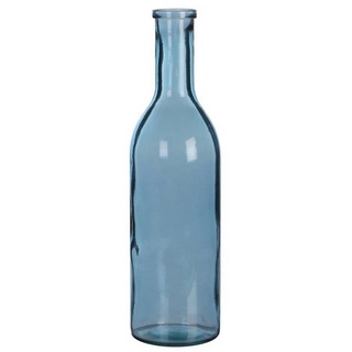Mica Decorations Dekofigur Mica Flasche Rioja Glas hellblau 50 x Ø 15 cm blau