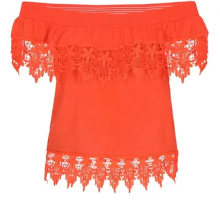 IZIA Bluse Boho orange S