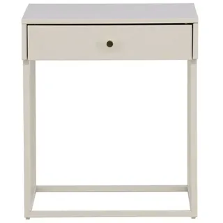 VCM Nachtschrank Bakal 43 x 41 x 50 cm Beige/Braun