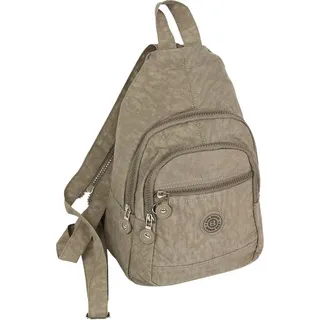 Jennifer Jones Bag Street Nylon Cityrucksack hellbraun 21x13x35 ORJ200L | braun
