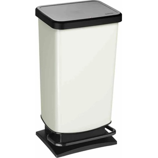 ROTHO Mülleimer »Paso«, 40 Liter weiß