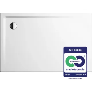 Kaldewei Superplan Duschwanne 140 x 90 cm Stahl Alpinweiß (385300010001)